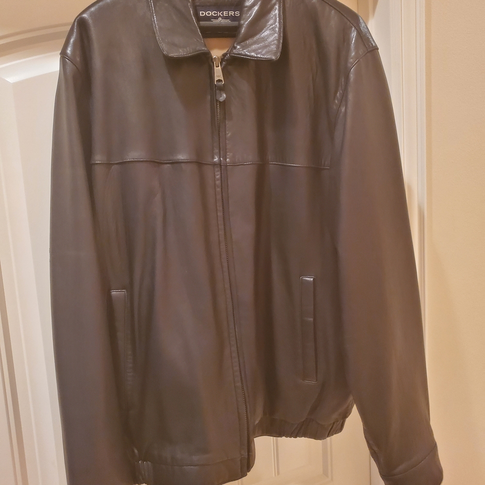 Dockers Black Bomber Jacket